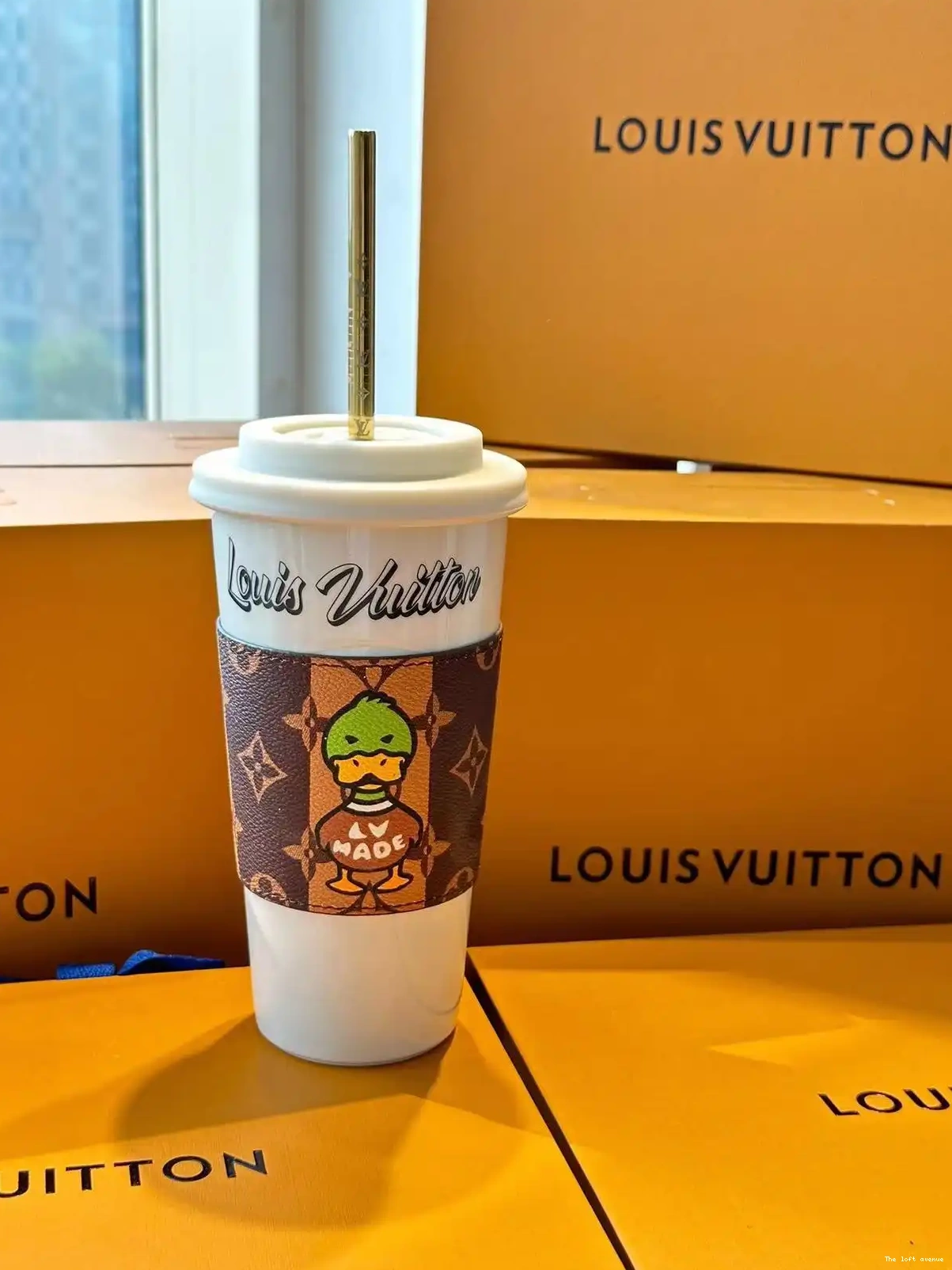 CUSTOM CUP STRAW LOUIS AND 0505